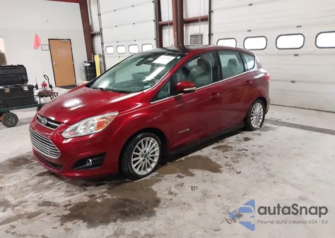 2013 Ford C-Max Hybrid Sel z USA, uszkodzony, nr VIN 1FADP5BU2DL527767